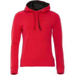 CLIQUE Classic Hoodie Damen 35 - rot XS