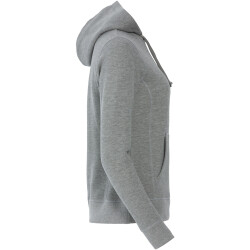 CLIQUE Classic Hoodie Damen 95 - grau meliert XL