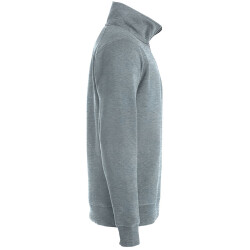 CLIQUE Classic 1/2-Zip Sweatshirt 95 - grau meliert XS