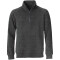 CLIQUE Classic 1/2-Zip Sweatshirt 955 - anthrazit meliert M