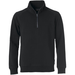 CLIQUE Classic 1/2-Zip Sweatshirt 99 - schwarz XS