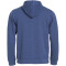 CLIQUE Classic Kapuzenjacke Herren 565 - blau meliert XS