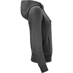 CLIQUE Classic Kapuzenjacke Damen 955 - anthrazit meliert L