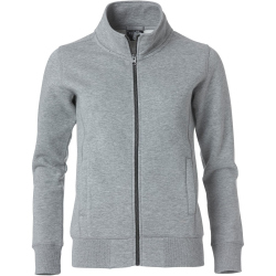 CLIQUE Classic Sweatjacke Herren 95 - grau meliert M