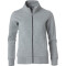 CLIQUE Classic Sweatjacke Herren 95 - grau meliert L