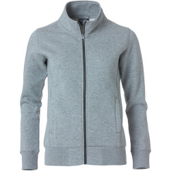 CLIQUE Classic Sweatjacke Damen 95 - grau meliert XS
