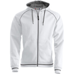 CLIQUE Gerry Kapuzenjacke Herren 00 - weiß XS