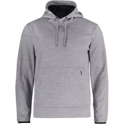 CLIQUE Oakdale Trainings-Hoodie Herren 95 - grau meliert XS