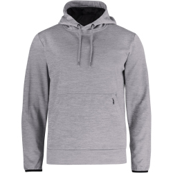 CLIQUE Oakdale Trainings-Hoodie Herren 95 - grau meliert 3XL