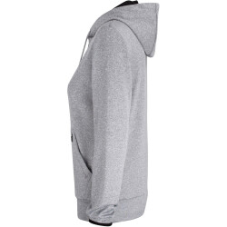 CLIQUE Oakdale Trainings-Hoodie Damen 92 - asche XS