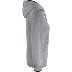 CLIQUE Oakdale Trainings-Hoodie Damen 95 - grau meliert L