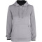CLIQUE Oakdale Trainings-Hoodie Damen 95 - grau meliert L