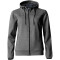 CLIQUE Ottawa Polyesterjacke Damen 95 - grau meliert XS