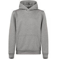 CLIQUE Basic Active Hoodie Kinder 95 - grau meliert 100 cm