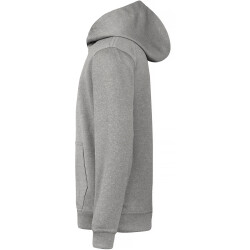 CLIQUE Basic Active Hoodie Kinder 95 - grau meliert 100 cm