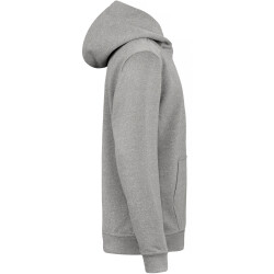 CLIQUE Basic Active Hoodie Kinder 95 - grau meliert 100 cm