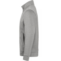 CLIQUE Basic Active Sweatjacke Kinder 95 - grau meliert...