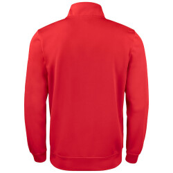 CLIQUE Basic Active 1/2-Zip Sweatshirt Kinder 35 - rot 100 cm
