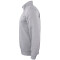 CLIQUE Basic Active 1/2-Zip Sweatshirt Kinder 95 - graumeliert 100 cm