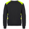 CLIQUE Ambition Roundneck Sweatshirt 11 - schwarz/gelbhigh visibility XS