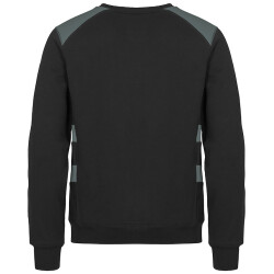CLIQUE Ambition Roundneck Sweatshirt 96 - schwarz/grau XS