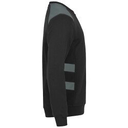 CLIQUE Ambition Roundneck Sweatshirt 96 - schwarz/grau XL