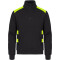 CLIQUE Ambition 1/2-Zip Sweatshirt 11 - schwarz/gelbhigh visibility S