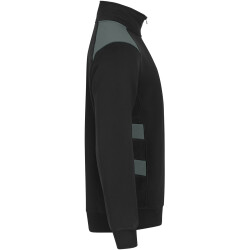CLIQUE Ambition 1/2-Zip Sweatshirt 96 - schwarz/grau M