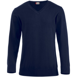 CLIQUE Aston V-Neck Strickpullover Herren 580 - dunkles...