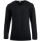 CLIQUE Aston V-Neck Strickpullover Herren 99 - schwarz S