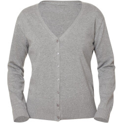 CLIQUE Allison Strickjacke Damen 95 - grau meliert L