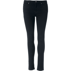CLIQUE 5-Pocket Stretch Hose Damen 99 - schwarz S