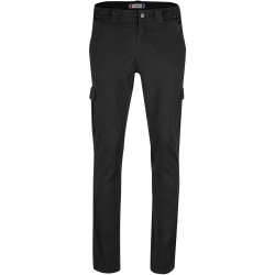 CLIQUE Pocket Stretch Cargohose 99 - schwarz L