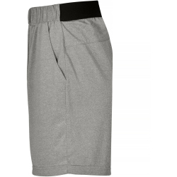 CLIQUE Basic Active Shorts 95 - graumeliert 3XL
