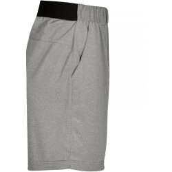 CLIQUE Basic Active Shorts Kinder 95 - graumeliert 110/120 cm