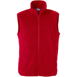 CLIQUE Basic Polar Fleeceweste Herren 35 - rot 3XL