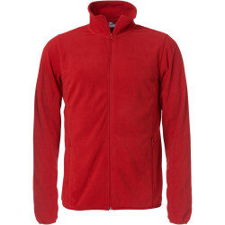 CLIQUE Basic Micro Fleecejacke Herren 35 - rot XS