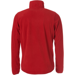 CLIQUE Basic Micro Fleecejacke Herren 35 - rot XS