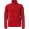 CLIQUE Basic Micro Fleecejacke Herren 35 - rot XXL