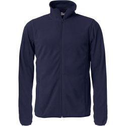 CLIQUE Basic Micro Fleecejacke Herren 580 - dunkelblau XS