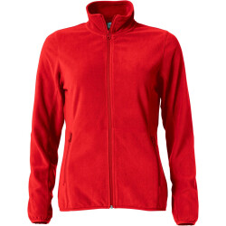 CLIQUE Basic Micro Fleecejacke Damen 35 - rot XS