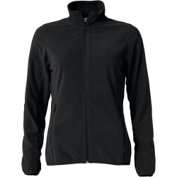 CLIQUE Basic Micro Fleecejacke Damen 99 - schwarz XS