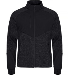 CLIQUE Haines Fleecejacke Herren 99 - schwarz S