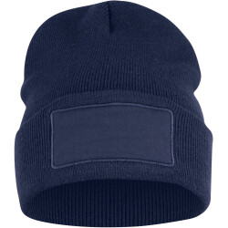 CLIQUE Hubert Patch Strickmütze 580 - navy