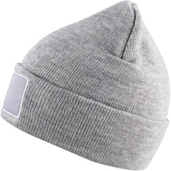 CLIQUE Hubert Patch Strickmütze 95 - grau