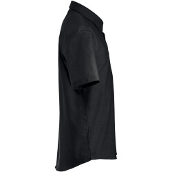 CLIQUE Cambridge kurzarm Hemd Herren 99 - schwarz 4XL