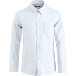 CLIQUE Oxford Hemd Herren 00 - weiß S