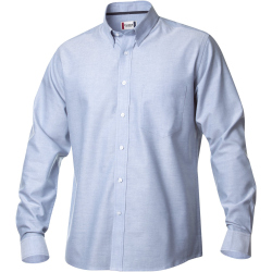 CLIQUE Oxford Hemd Herren 55 - hellblau S