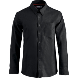 CLIQUE Oxford Hemd Herren 99 - schwarz S