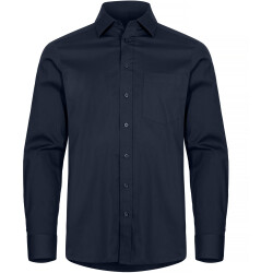 CLIQUE Stretch Hemd Herren 580 - dunkelblau XS